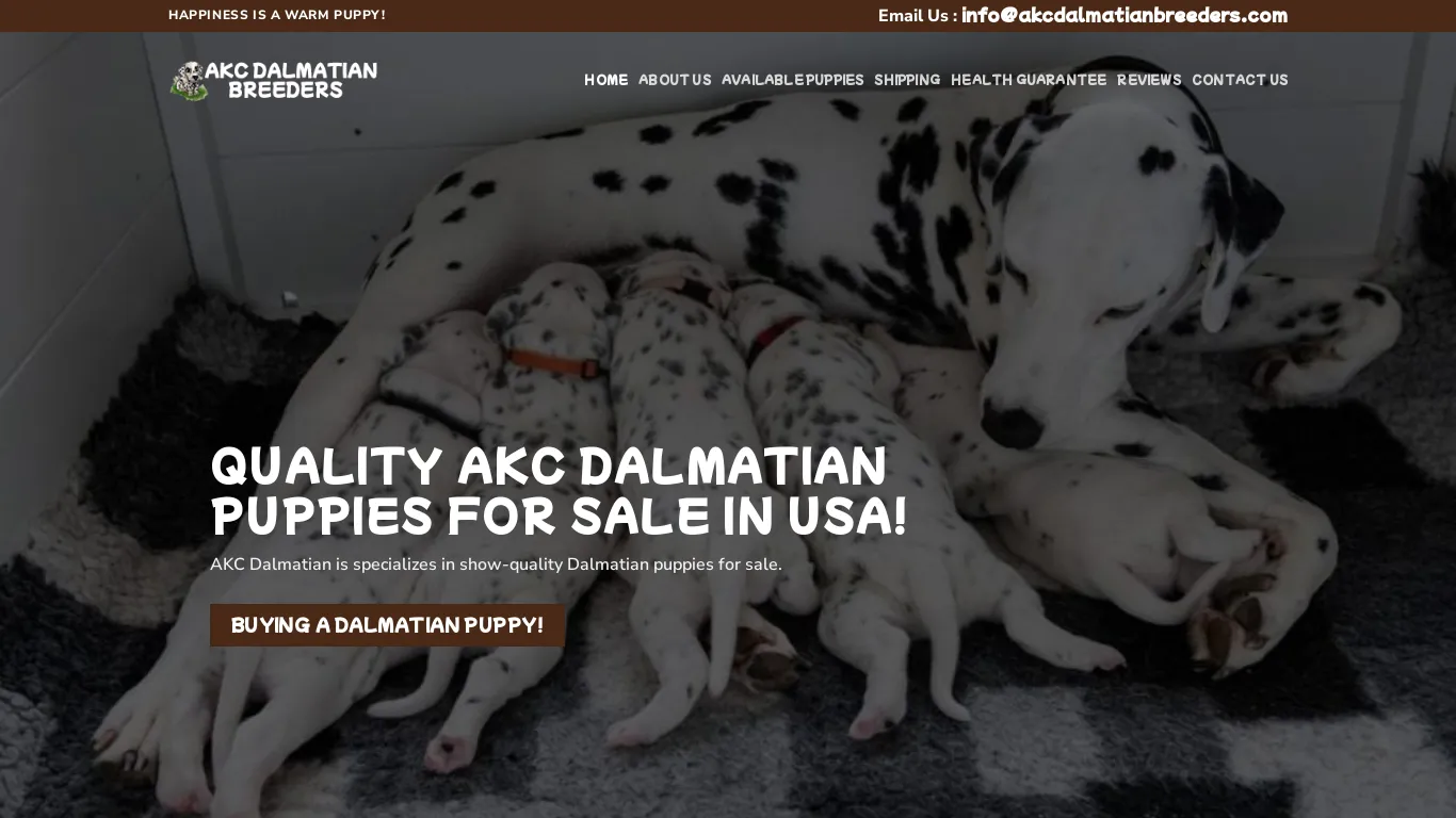 AKC Dalmatian Breeders