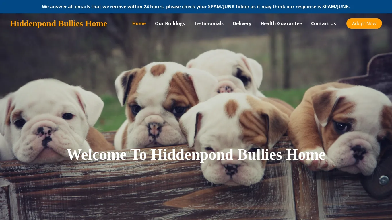 Hiddenpond Bullies Home