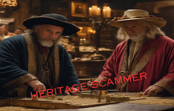 Heritage scammer